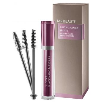 Mascara 3 Looks Black Nano