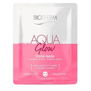 Maschera Viso Idratante Illuminante Aqua Glow Flash Mask