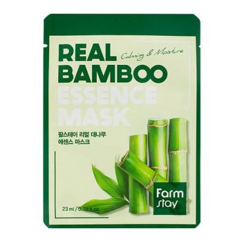Real Bamboo Essence Mask Maschera alla Cellulosa