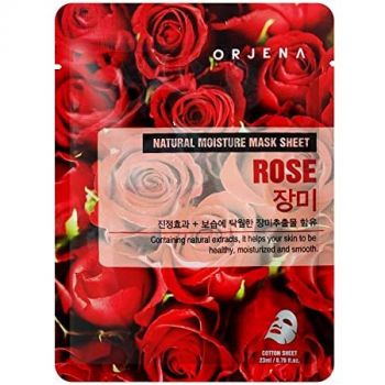 Maschera idratante naturale all'acqua di rose &amp; rose