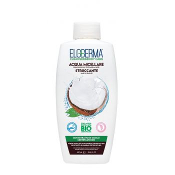 Acqua micellare detergente struccante con estratto di cocco