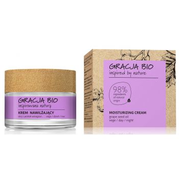 Crema idratante all'olio di semi d'uva