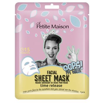 Maschera a foglietto Time Release Maschera viso antietà