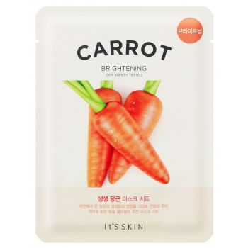 The Fresh Mask Sheet Carrot Maschera illuminante alla Zanahoria