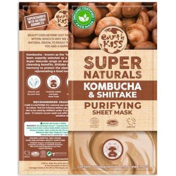 Maschera detergente Earth Kiss Kombucha & Shiitake