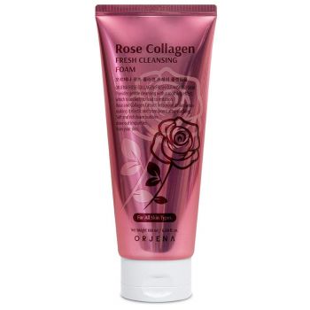 Schiuma detergente Rose Collagen