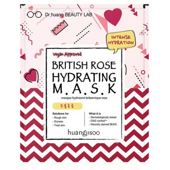 Maschera viso Idratazione intensa Rosa Britannica