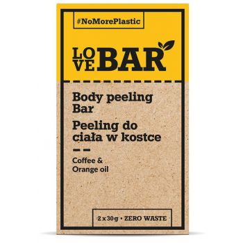 Esfoliante per il Corpo Peeling Bar Caffè e Olio Arancio