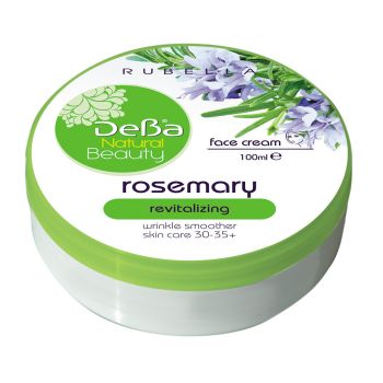 Natural Beauty Crema rivitalizzante per il viso al rosmarino 30-35+