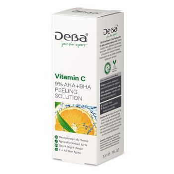 Peeling del viso alla vitamina C