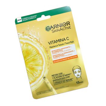 Skin Active Vitamina C Maschera per il viso in tessuto