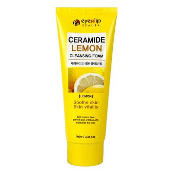 Schiuma cremosa detergente Ceramide Lemon