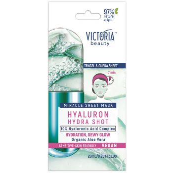 Maschera per il viso all'aloe vera