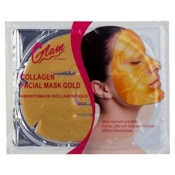 Maschera per il viso in oro