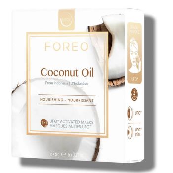 Maschera per il viso all'olio di coconut oil