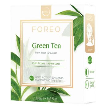 Maschera per il viso al green tea