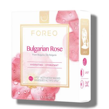 Maschera Maschera viso alla rose &amp; rose bulgare