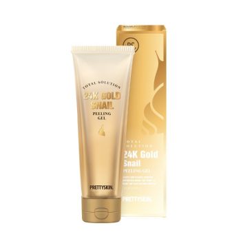 24K Gold Solution Snail peeling Gel