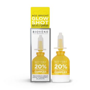 Trattamento siero viso illuminante e glow shot alla vitamina C