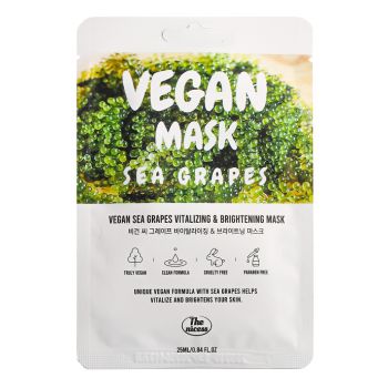 Maschera vitalizzante e illuminante Vegan Sea Grapes