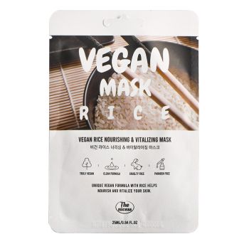 Maschera viso Vegan Rice Nourishing & Vitalizing Mask
