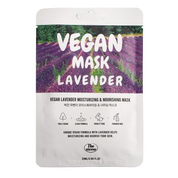 Maschera viso Vegan Lavender Moisturizing & Nourishing Mask