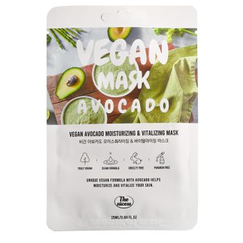 Maschera viso Vegan Avocado Moisturizing & Vitalizing Mask