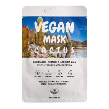 Maschera viso Vegan Cactus Hydrating & Elasticity Mask