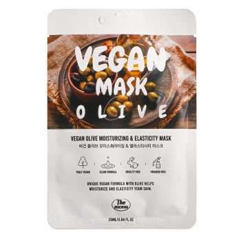 Maschera viso Vegan Olive Moisturizing & Elasticity Mask