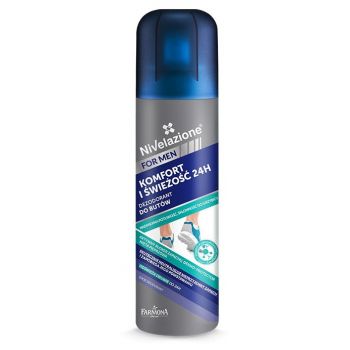 Livello deodorante per scarpe e piedi