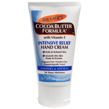 Crema per le mani con sollievo intensivo al burro di cacao