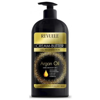 Crema di argan oil burro per le mani e il corpo