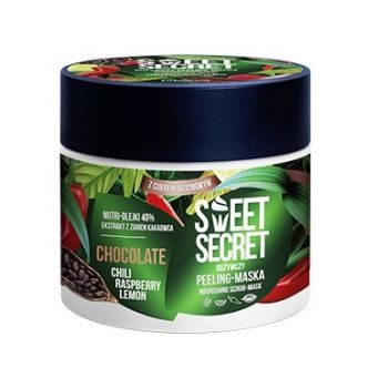 Sweet Secret Maschera scrub nutriente al cioccolato esfoliante