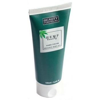 Crema per le mani all'olio di canapa