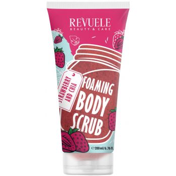 Foaming Body Scrub Scrub esfoliante per il corpo alla fragola & Chia