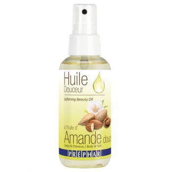 Olio per corpo e capelli alle mandorle dolci