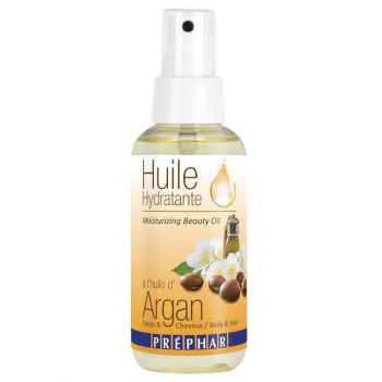 Olio idratante per corpo e capelli all'argan
