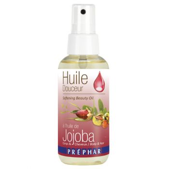 Olio delicato per corpo e capelli con olio di jojoba