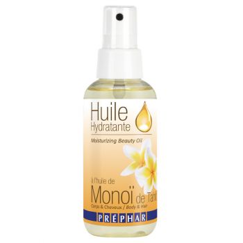 Olio idratante per capelli e corpo Monoi