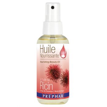 Olio di ricino nutriente per corpo e capelli