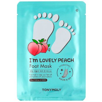 Maschera per i piedi alla pesca I'm Lovely