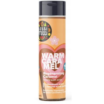 Detergente esfoliante al caramello caldo di Tutti Frutti
