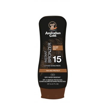 Lozione abbronzante SPF 15