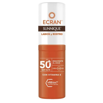 Stick Sunnique Protection Solaire Lèvres et Visage SPF50+