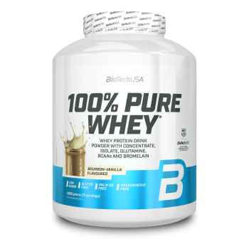 100% Pure Whey Bourbon Vanille complément alimentaire en poudre