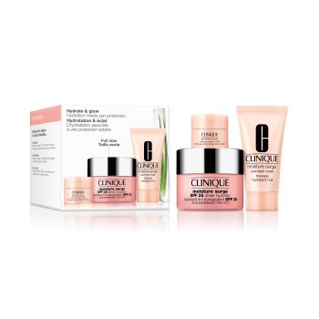 Cofanetto idratante con solare Moisture Surge SPF25 + 2 regali