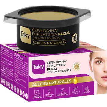 Cera depilatoria per il viso con oli naturali