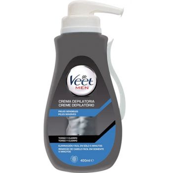 Crema depilatoria per uomini dalla pelle sensibile