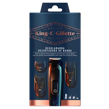 Gillette King C. Kit Rifinitore Barba