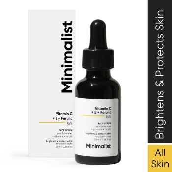 Siero viso Vitamina C + E+ Ferulic 16%.